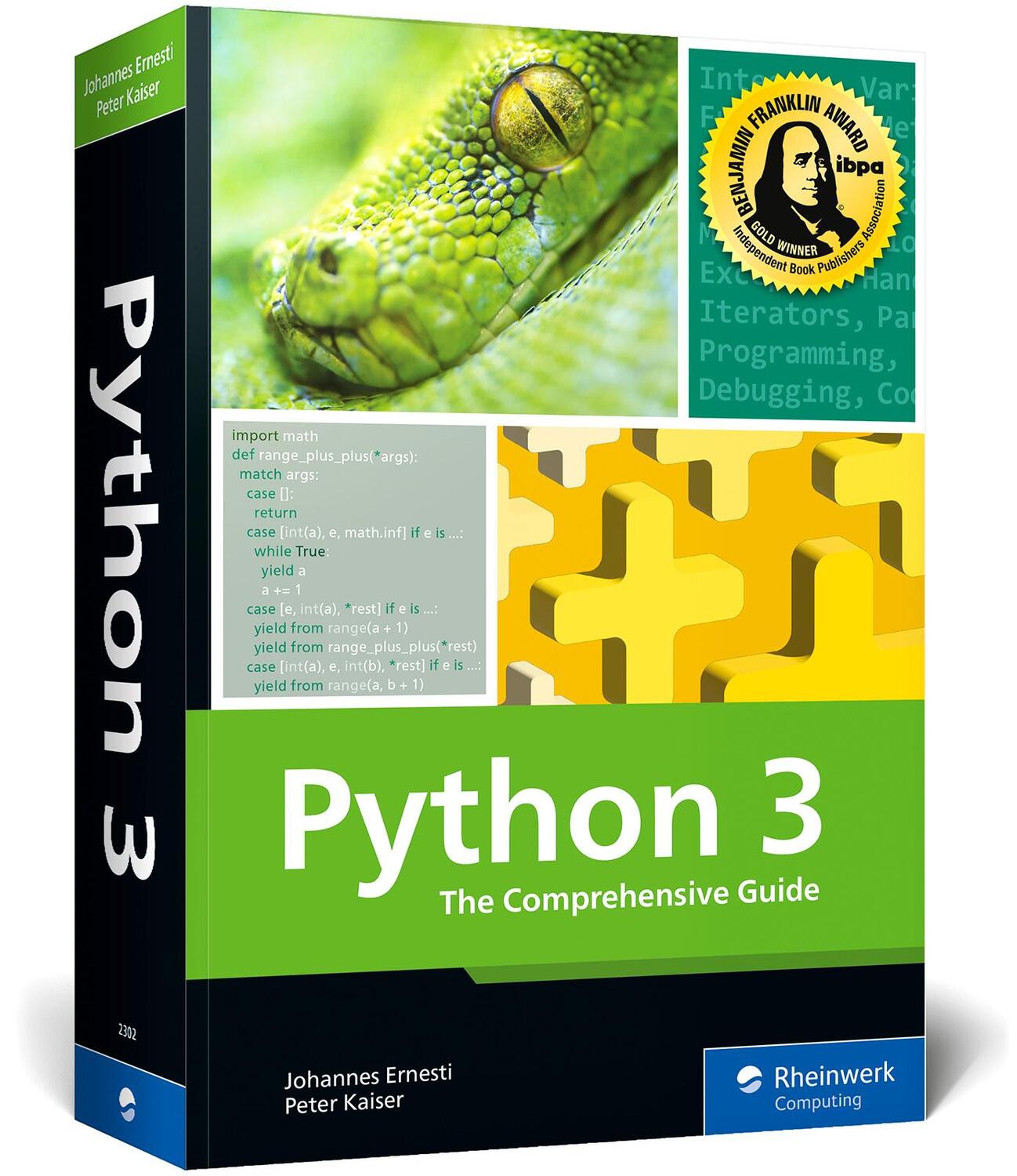 Cover: 9781493223022 | Python 3 | The Comprehensive Guide | Johannes Ernesti (u. a.) | Buch