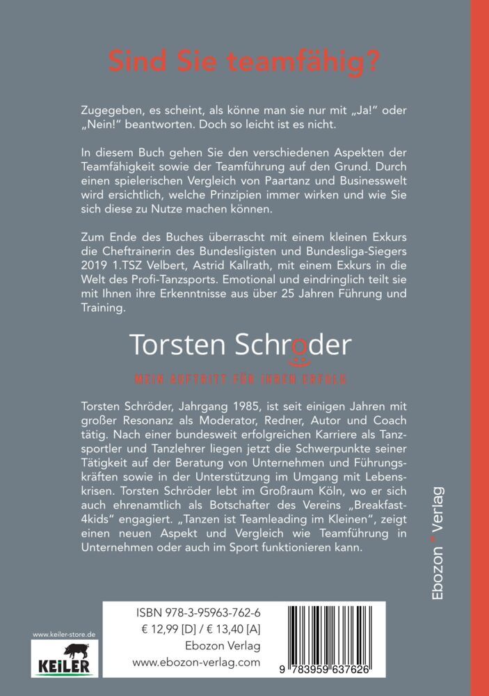 Bild: 9783959637626 | Tanzen ist Teamleading im Kleinen | Torsten Schröder | Taschenbuch