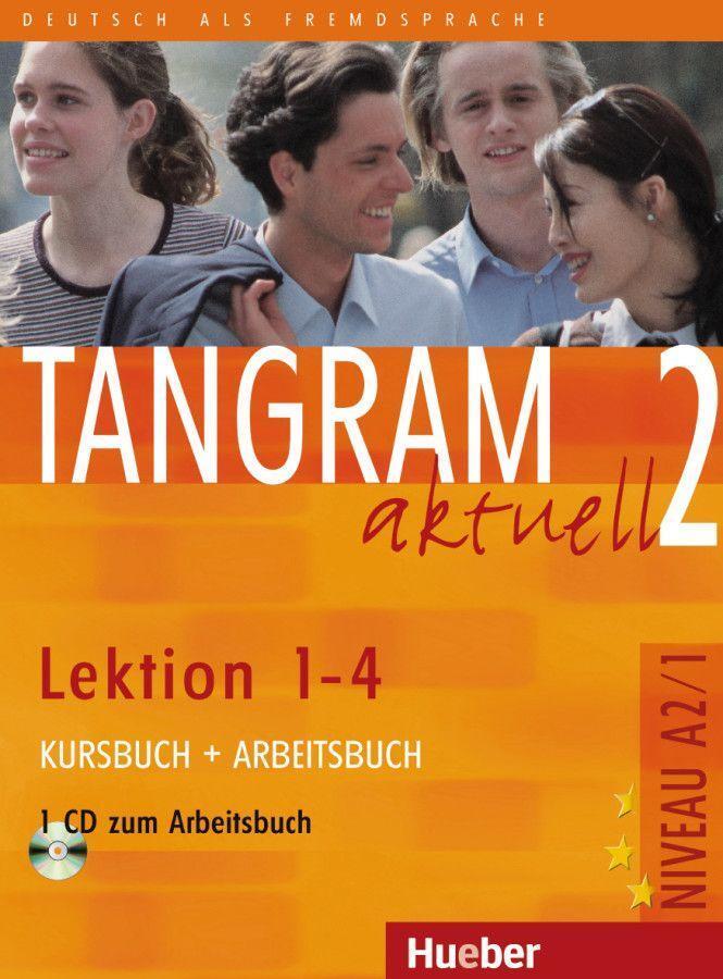 Cover: 9783190018161 | Tangram aktuell 2 - Lektion 1-4 / Kursbuch und Arbeitsbuch mit CD...