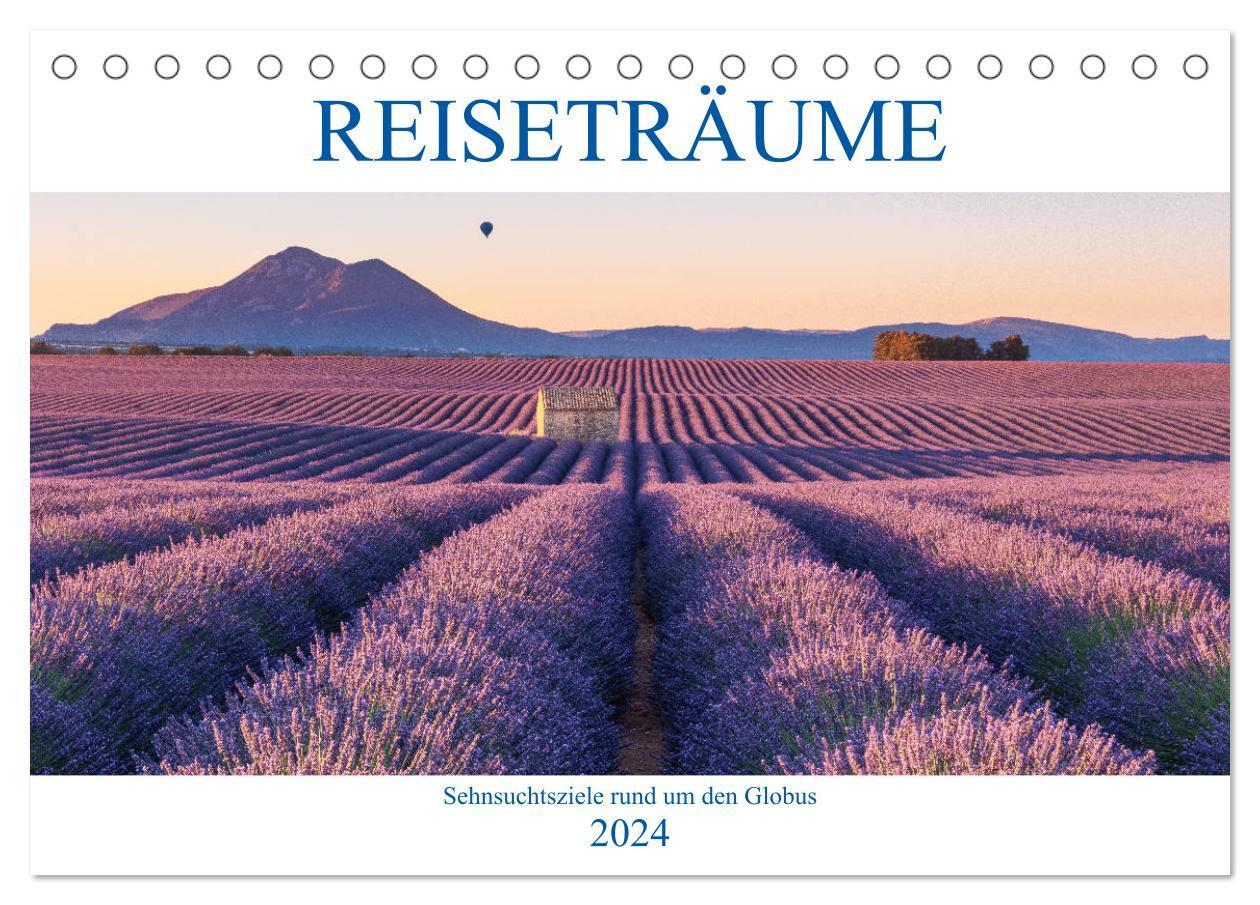 Cover: 9783383111730 | Reiseträume - Sehnsuchtsziele rund um den Globus (Tischkalender...