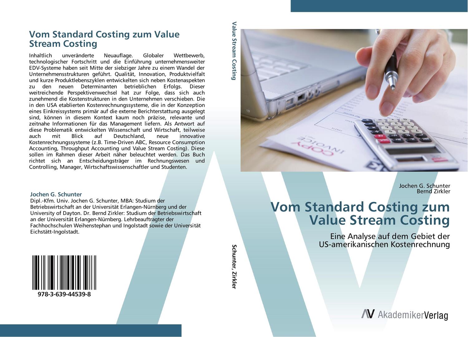 Cover: 9783639445398 | Vom Standard Costing zum Value Stream Costing | Schunter (u. a.)