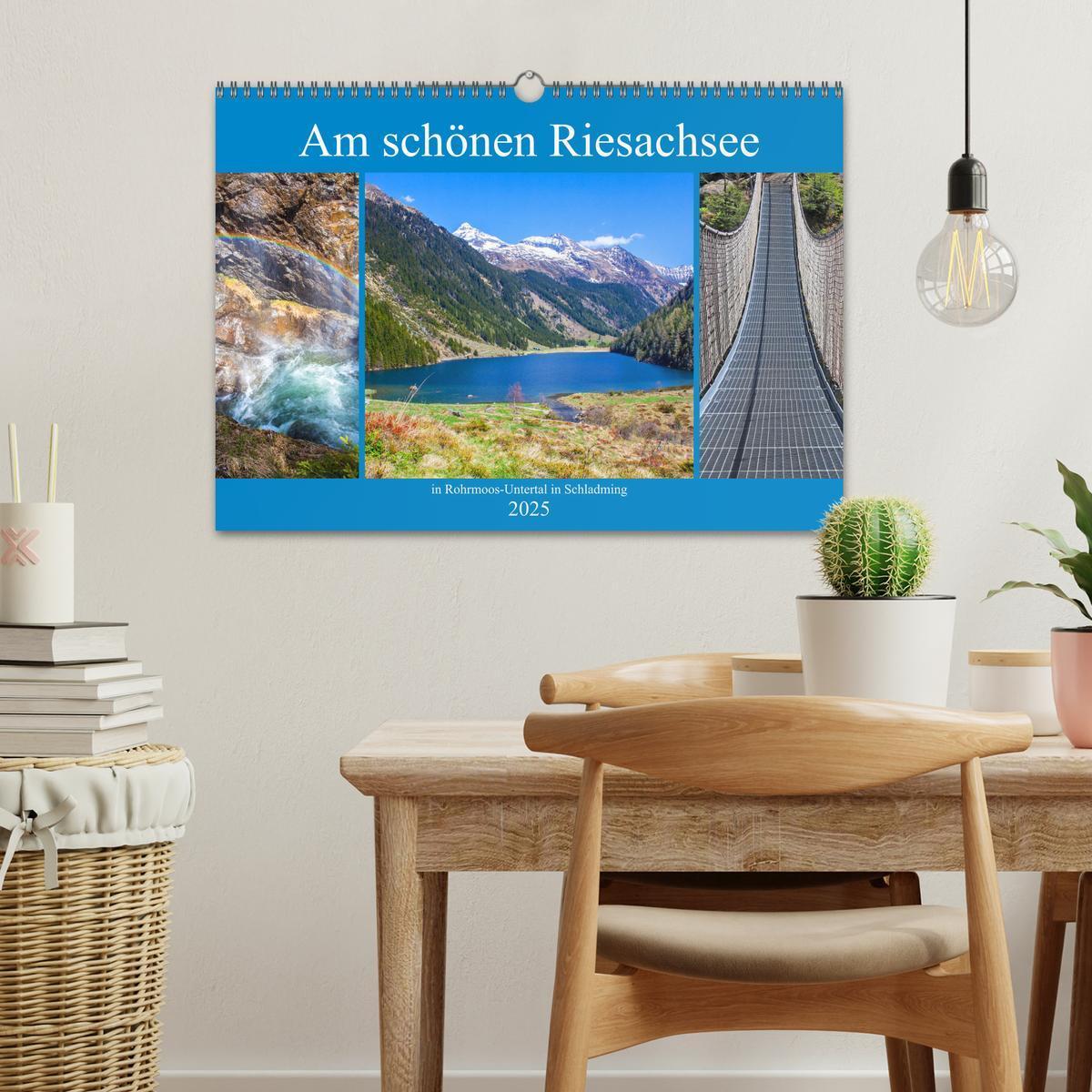 Bild: 9783435142651 | Am schönen Riesachsee (Wandkalender 2025 DIN A3 quer), CALVENDO...