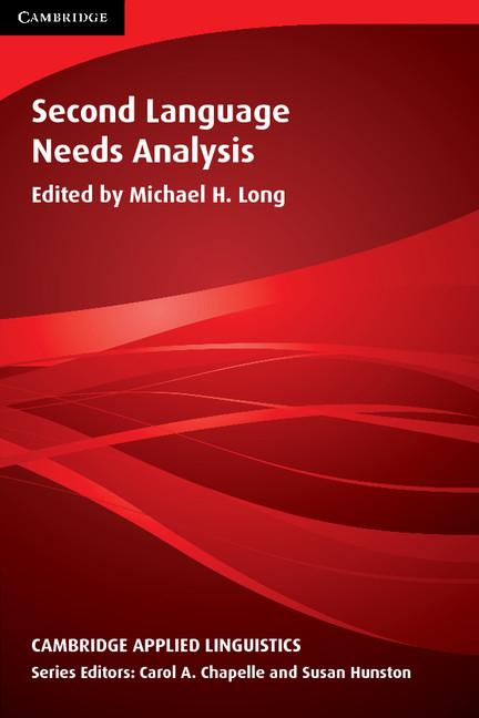 Cover: 9780521618212 | Second Language Needs Analysis | Michael H. Long | Taschenbuch | 2005