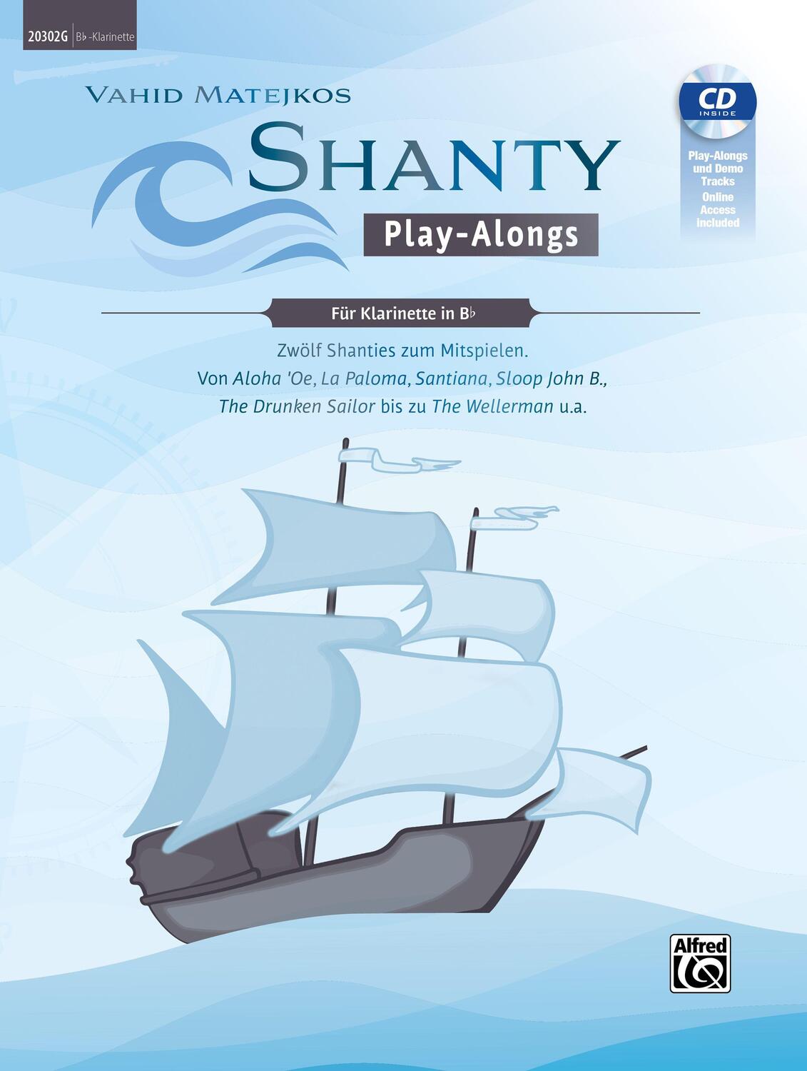 Cover: 9783947998425 | Vahid Matejkos Shanty Play-Alongs für Klarinette in Bb | Vahid Matejko