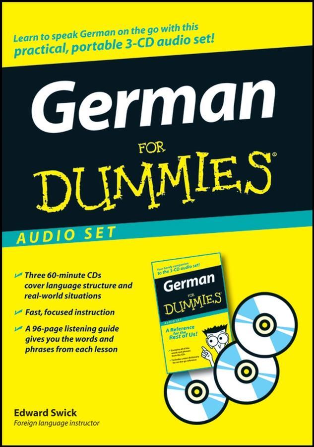 Cover: 9780470222560 | German for Dummies Audio Set | Edward Swick | Audio-CD | Griffregister