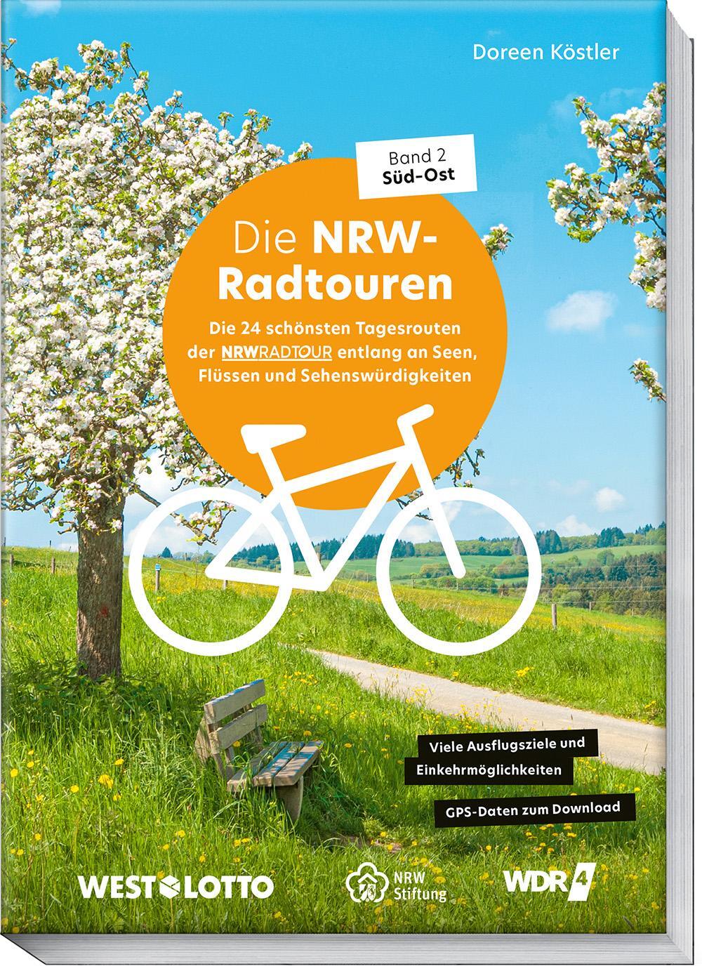 Cover: 9783954532803 | NRW-Radtouren - Band 2: Süd-Ost | Doreen Köstler | Taschenbuch | 2023