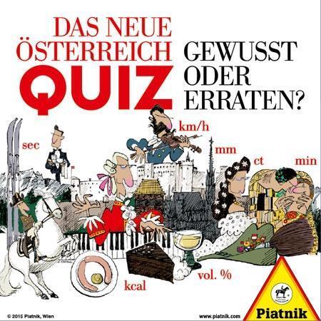 Cover: 9001890612695 | Das neue Österreichquiz | Spiel | Deutsch | 2015 | Piatnik