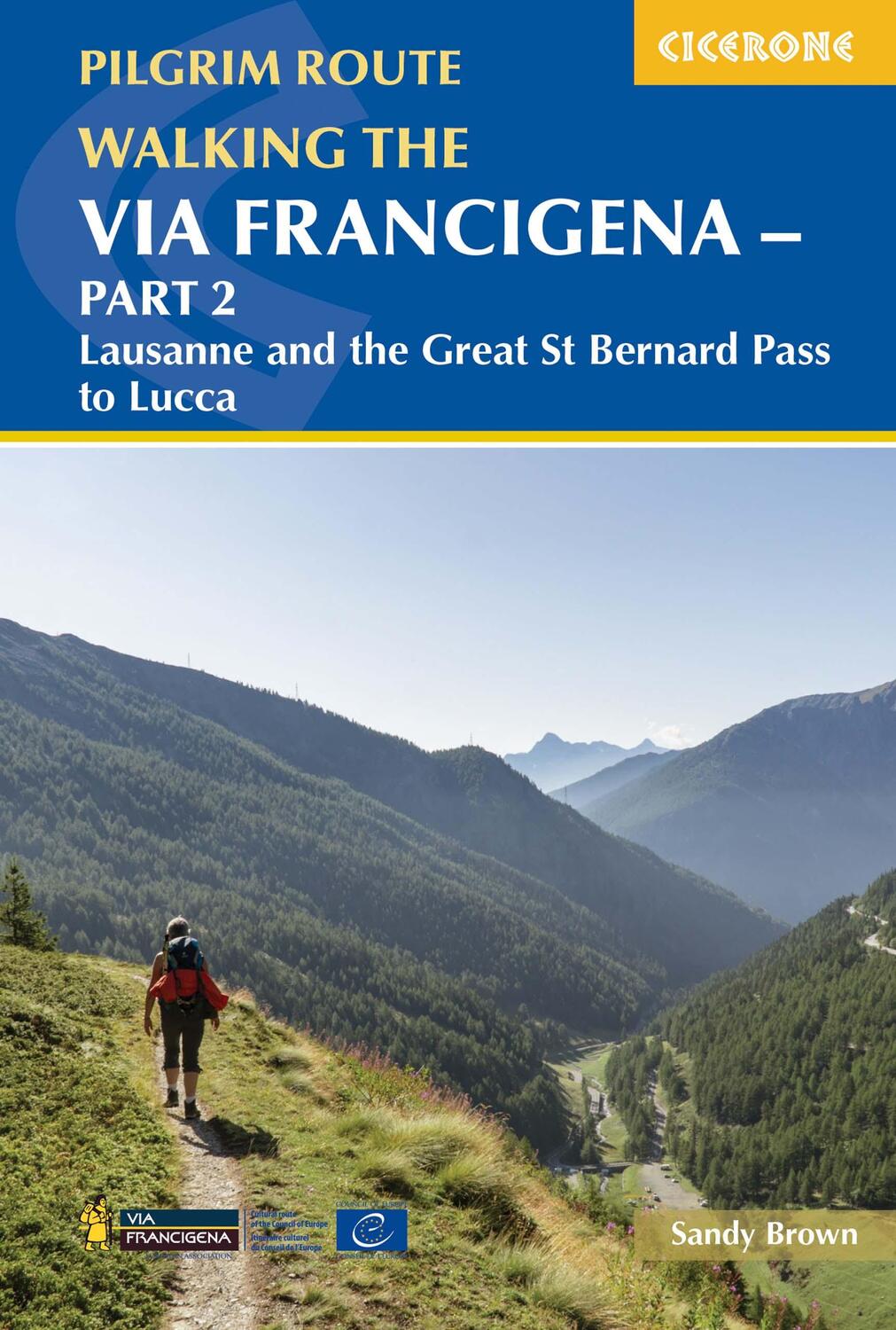 Cover: 9781786310866 | Walking the Via Francigena Pilgrim Route - Part 2 | Brown | Buch