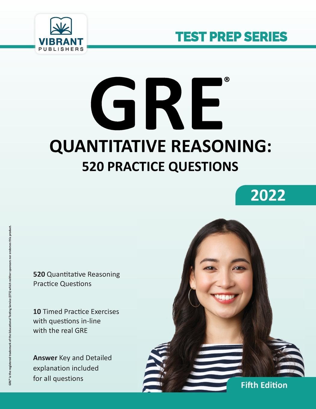 Cover: 9781636510958 | GRE Quantitative Reasoning | 520 Practice Questions | Publishers