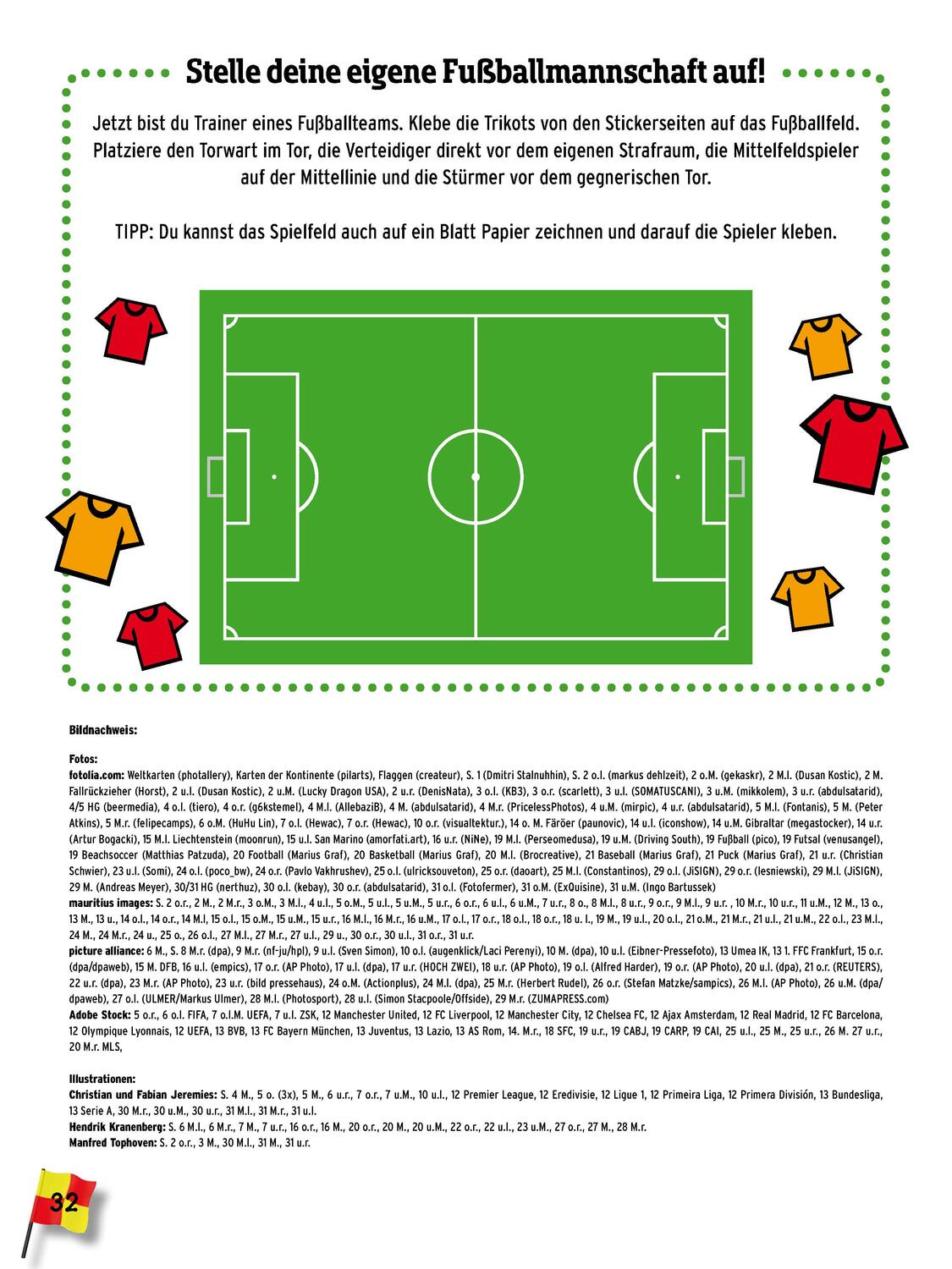 Bild: 9783849942557 | Fußball-Atlas. Mit über 250 Stickern | Jonas Kozinowski | Taschenbuch
