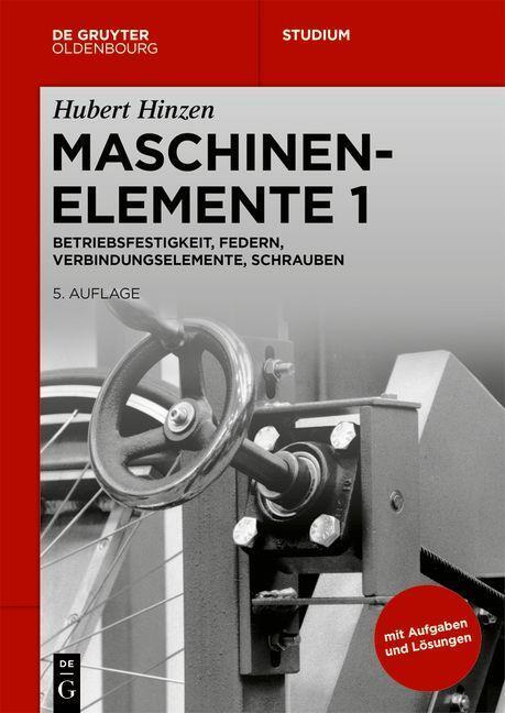Cover: 9783110746303 | Basiswissen Maschinenelemente 1 | Hubert Hinzen | Taschenbuch | 2022