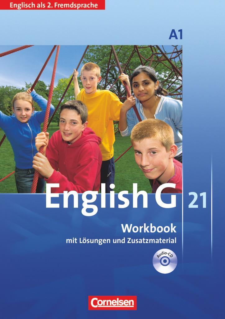 Cover: 9783060310739 | English G 21. 2. Fremdsprache. Ausgabe A 1. Workbook mit Audio online