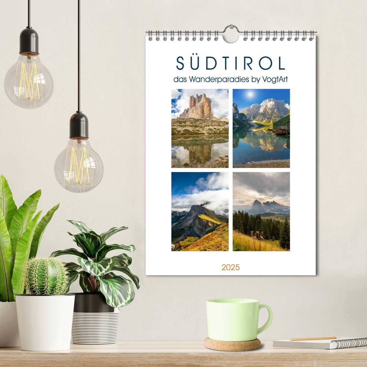 Bild: 9783435904167 | Südtirol, das Wanderparadies (Wandkalender 2025 DIN A4 hoch),...