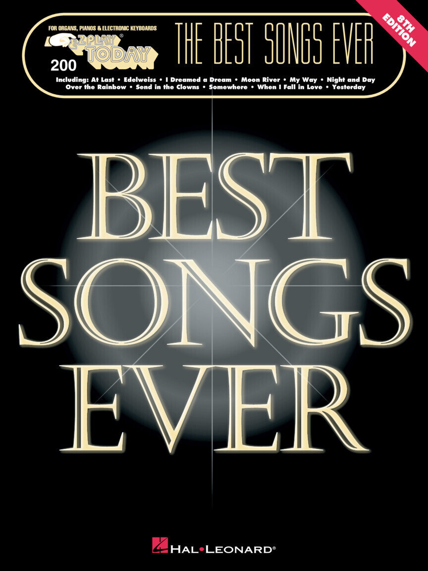 Cover: 888680945114 | The Best Songs Ever - 8th Edition | E-Z Play Today Volume 200 | Buch