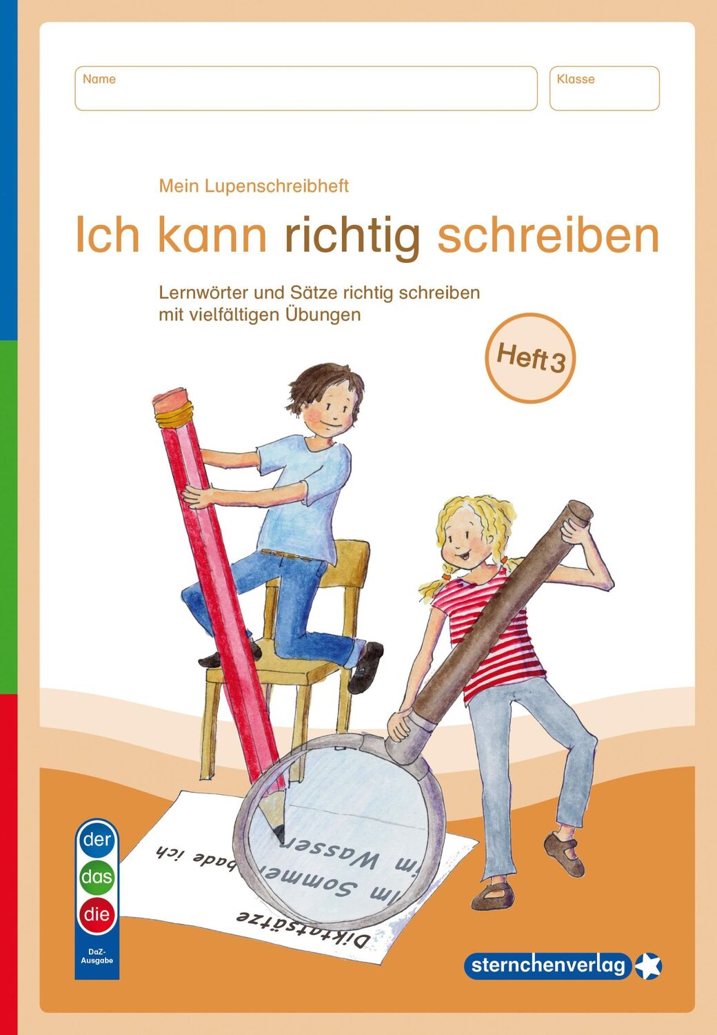 Cover: 9783946904984 | Mein Lupenschreibheft 3 - Ich kann richtig schreiben - Ausgabe mit...