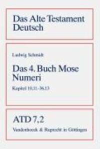 Cover: 9783525511282 | Das vierte Buch Mose (Numeri) | Ludwig Schmidt | Taschenbuch | 224 S.