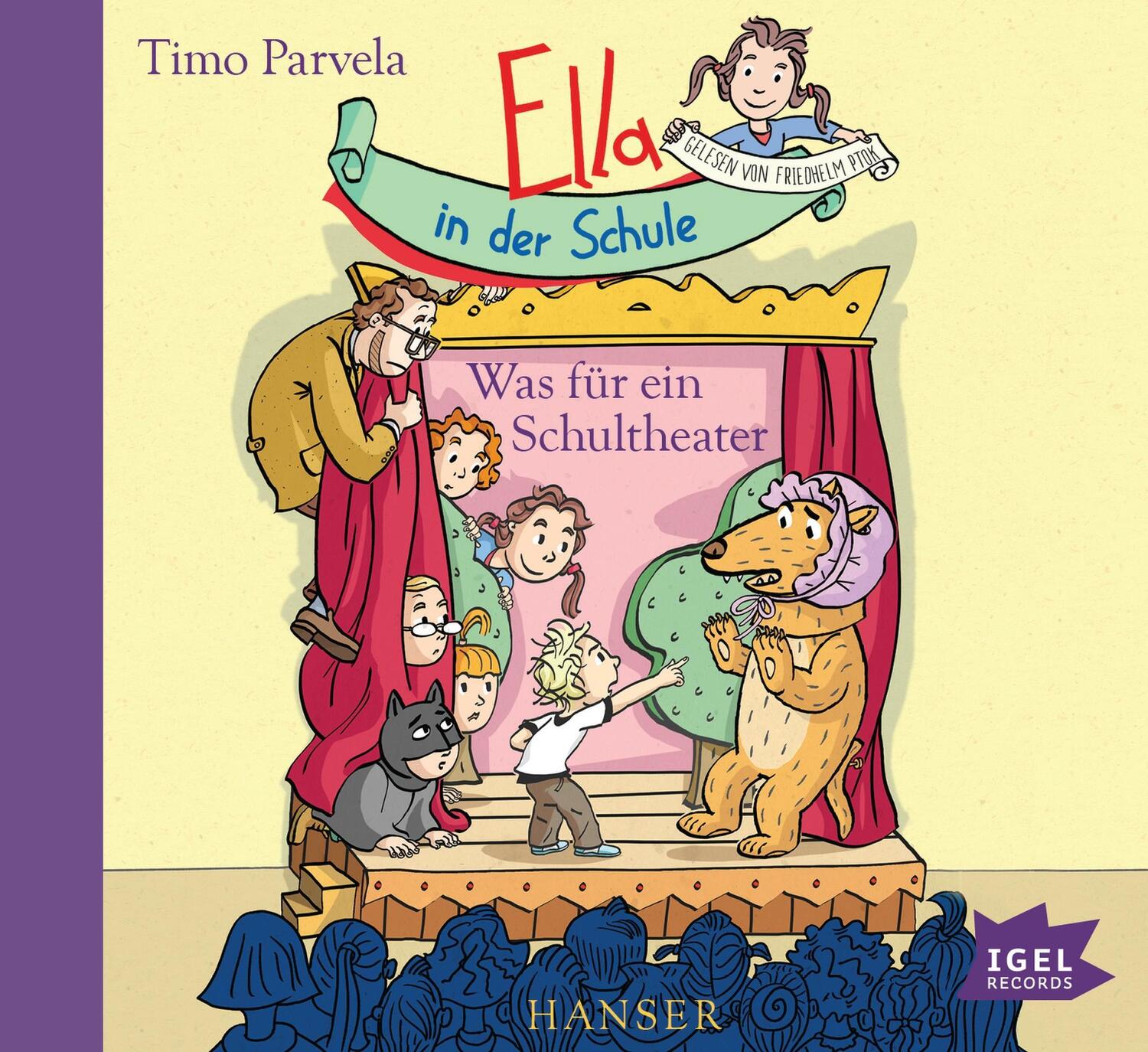 Cover: 9783731312697 | Ella in der Schule. Was für ein Schultheater | Timo Parvela | Audio-CD