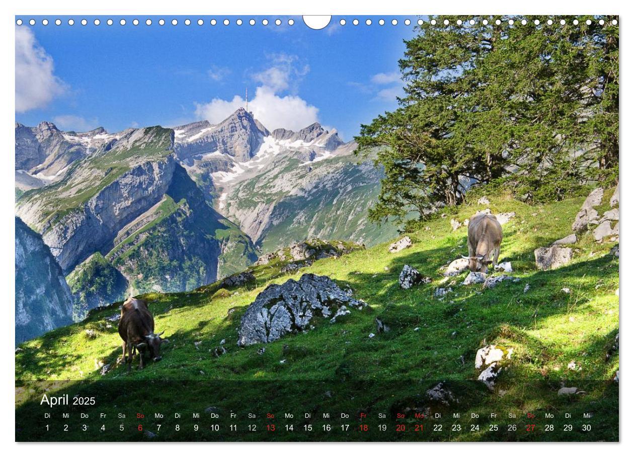 Bild: 9783435797233 | Traumhafte Bergwelten (Wandkalender 2025 DIN A3 quer), CALVENDO...