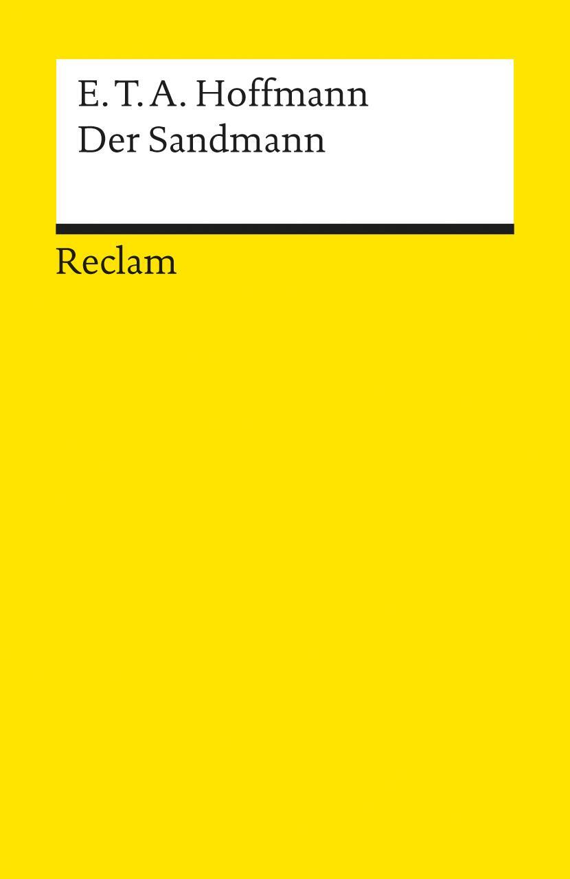 Cover: 9783150002308 | Der Sandmann | Textausgabe mit Literaturhinweisen und Nachwort | Buch