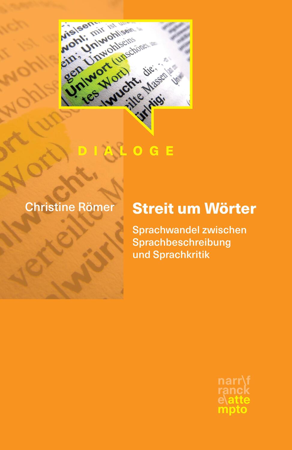 Cover: 9783893084654 | Streit um Wörter | Christine Römer | Taschenbuch | Dialoge | Deutsch