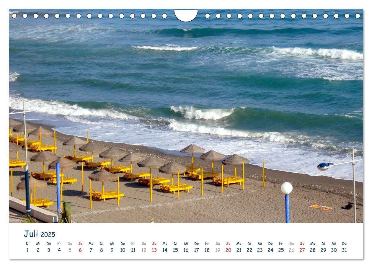 Bild: 9783435684557 | COSTA DEL SOL - Wellenspiel (Wandkalender 2025 DIN A4 quer),...