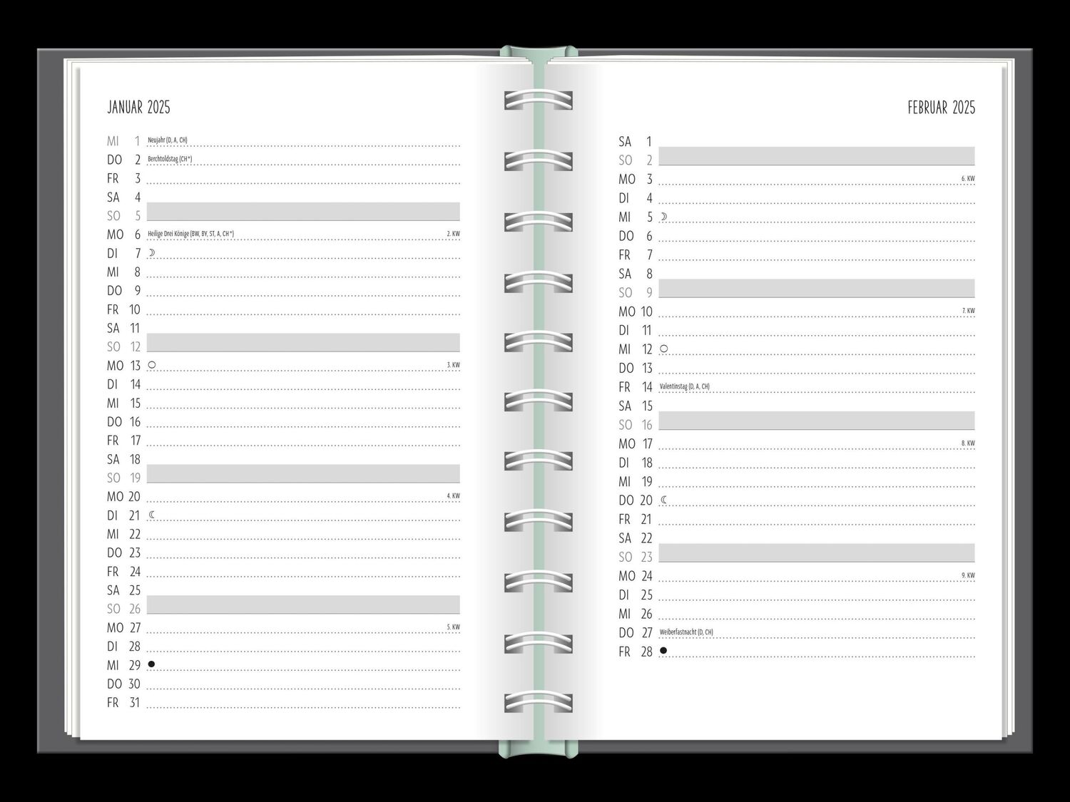 Bild: 9783986360788 | Terminplaner 2025 Nimm dir Zeit | Terminplaner Hardcover | Original