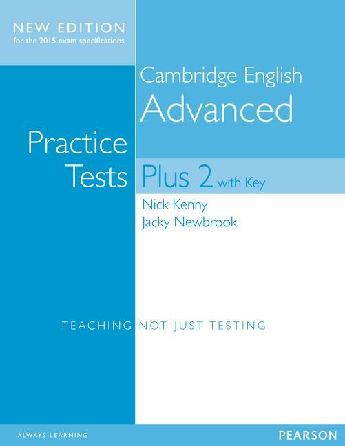 Cover: 9781447966203 | Cambridge Advanced Volume 2 Practice Tests Plus New Edition...