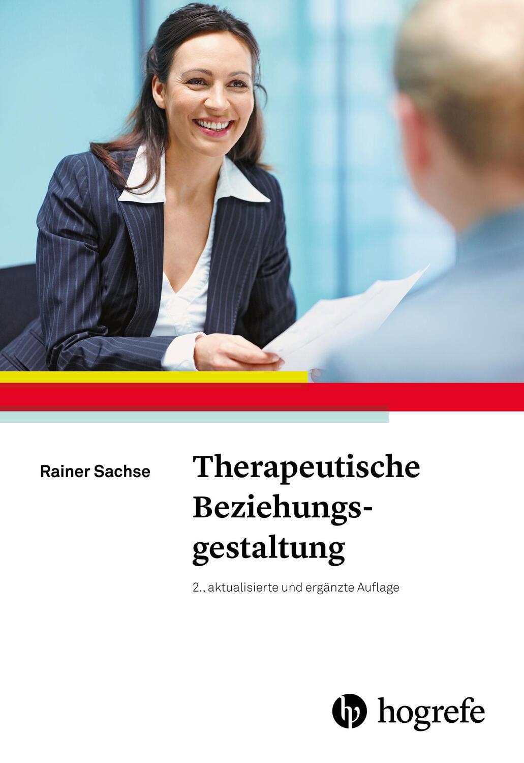 Cover: 9783801727185 | Therapeutische Beziehungsgestaltung | Rainer Sachse | Taschenbuch
