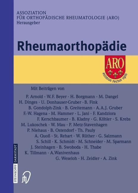 Bild: 9783798514911 | Rheumaorthopädie | Assoziation für Orthopädische Rheumatologie | Buch