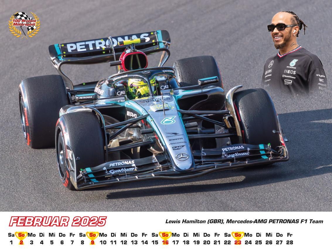 Bild: 9783948794675 | Formel 1 World Championship Kalender 2025 | Frank Pommer | Kalender