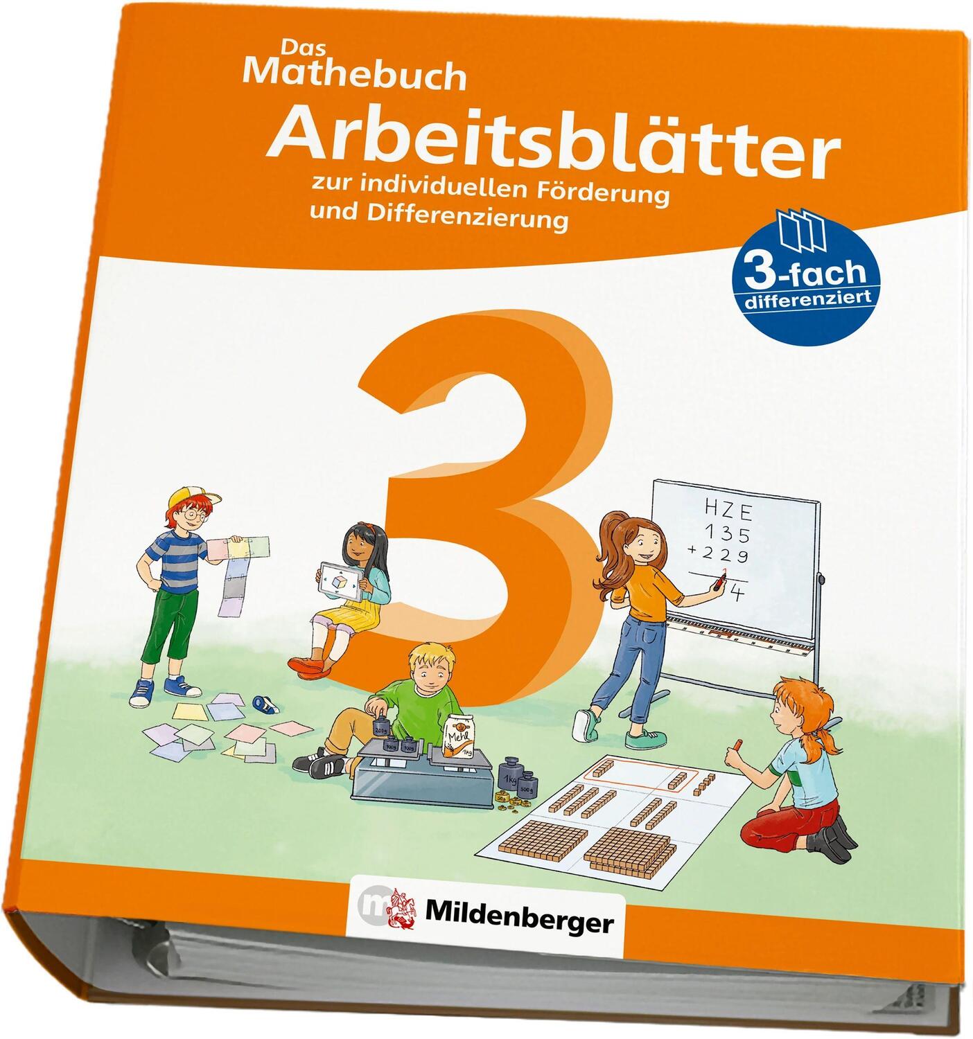 Cover: 9783619357444 | Das Mathebuch 3 Neubearbeitung - Arbeitsblätter zur individuellen...