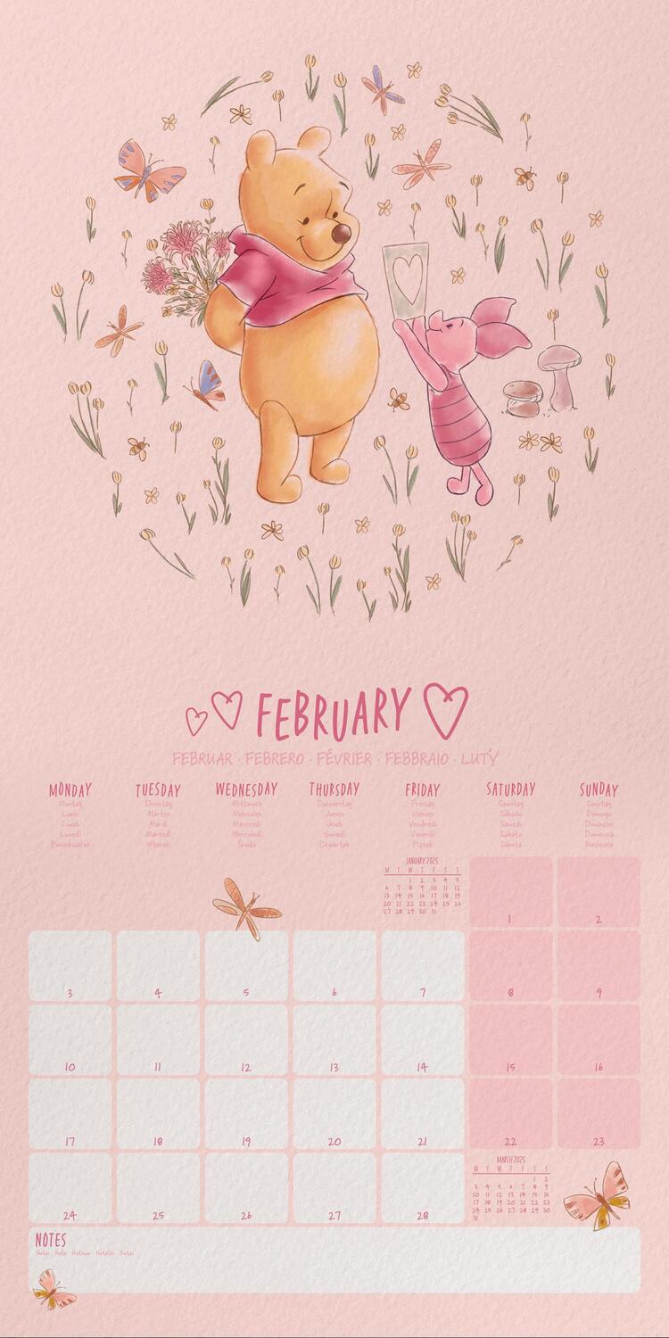 Bild: 9781804231609 | Winnie the Pooh 2025 30X30 Broschürenkalender | Kalender | 28 S.