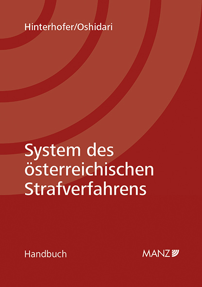 Cover: 9783214076696 | System des österreichischen Strafverfahrens | Hinterhofer (u. a.)