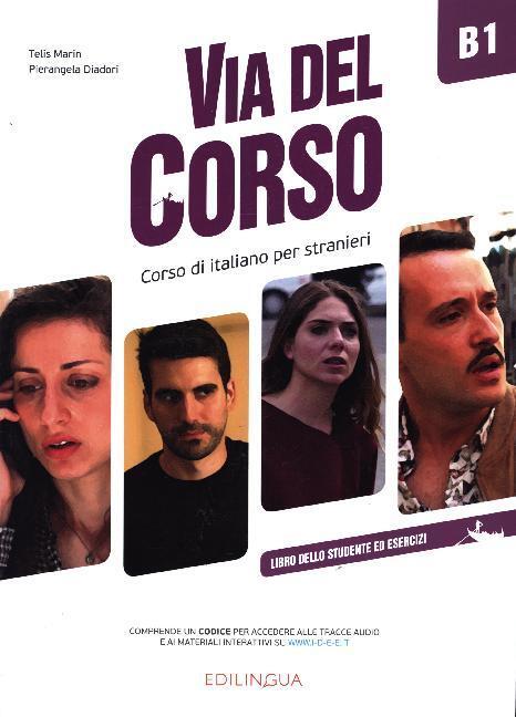 Cover: 9788899358433 | Via del Corso B1 (...solo il libro!) | Corso di italiano per stranieri