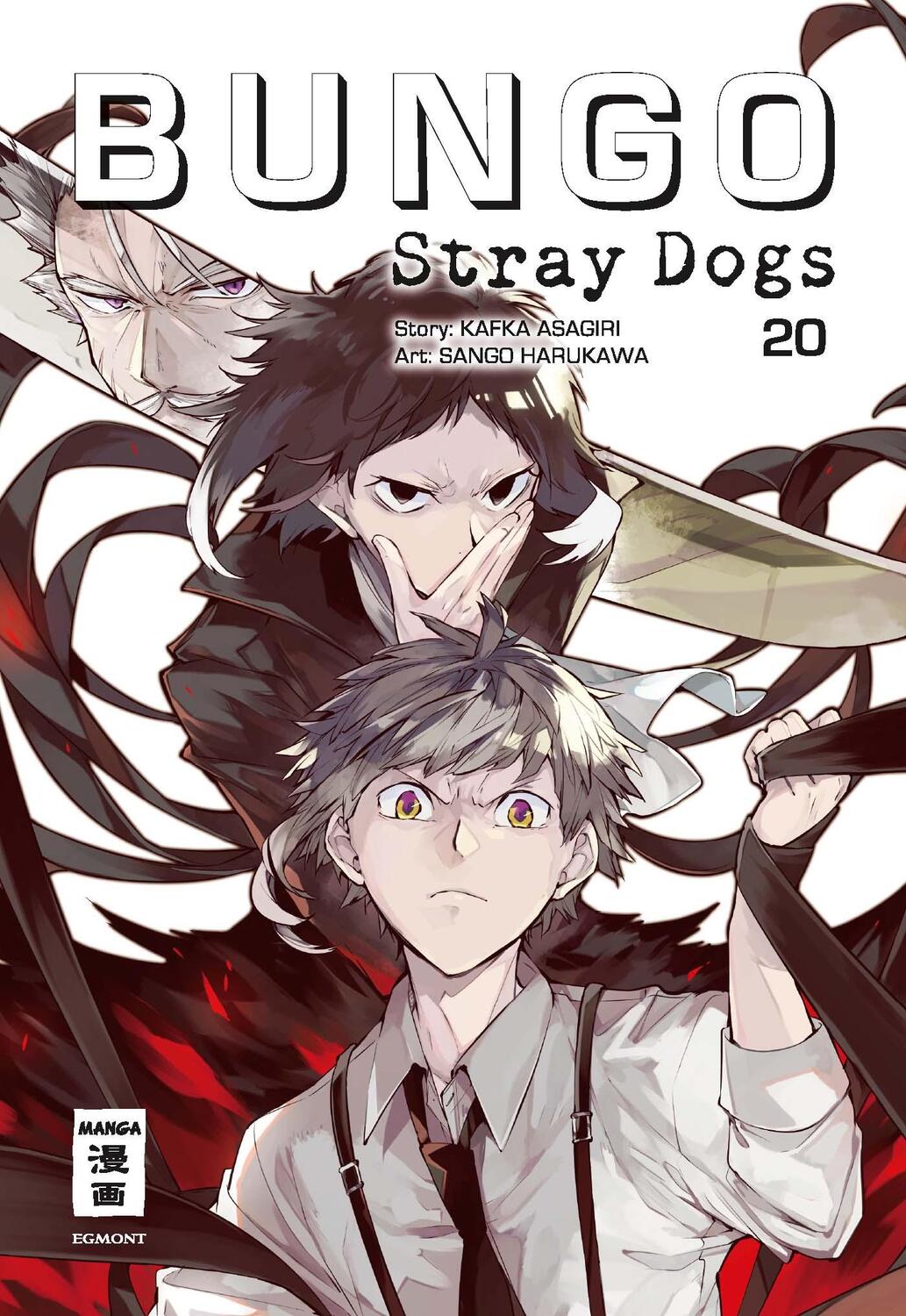 Cover: 9783770429509 | Bungo Stray Dogs 20 | Kafka Asagiri (u. a.) | Taschenbuch | 180 S.