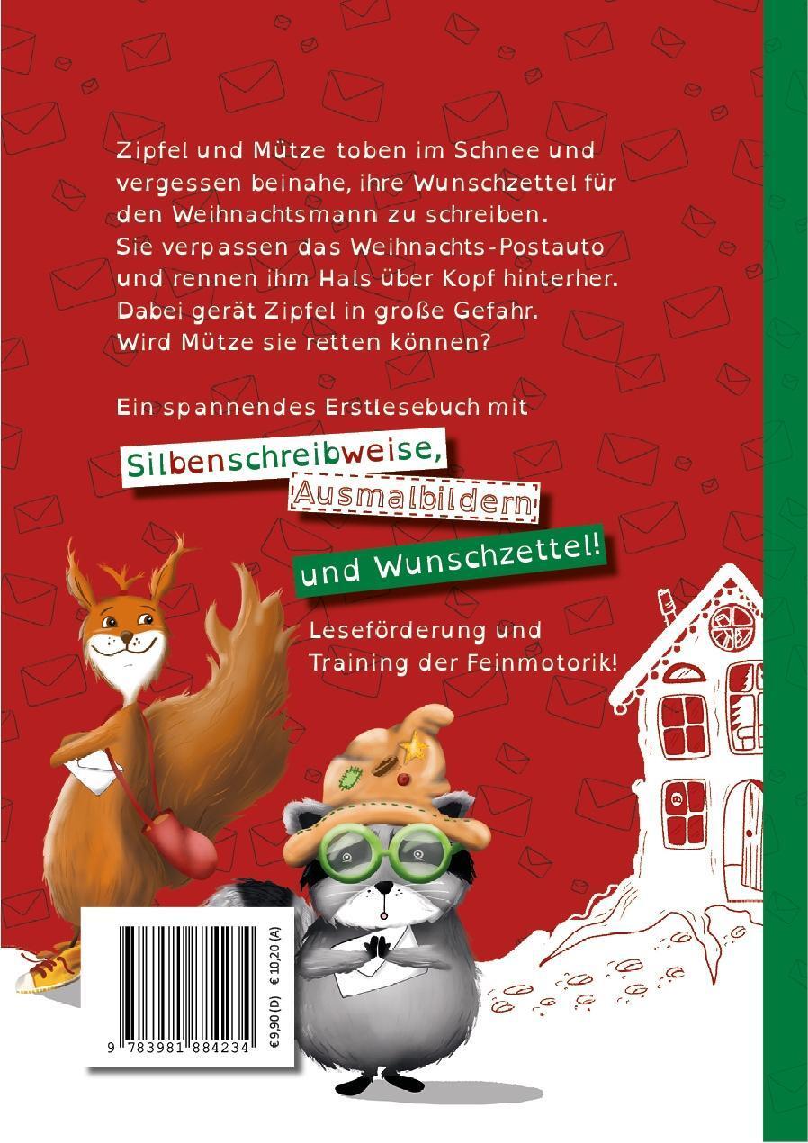 Bild: 9783981884234 | Zipfel und Mütze verpassen das Weihnachtspostauto | Nadin Voß | Buch