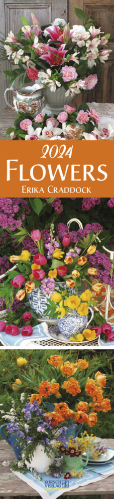 Cover: 9783731870395 | Flowers Langplaner 2024 | Langplaner | Korsch Verlag | Kalender | 2024