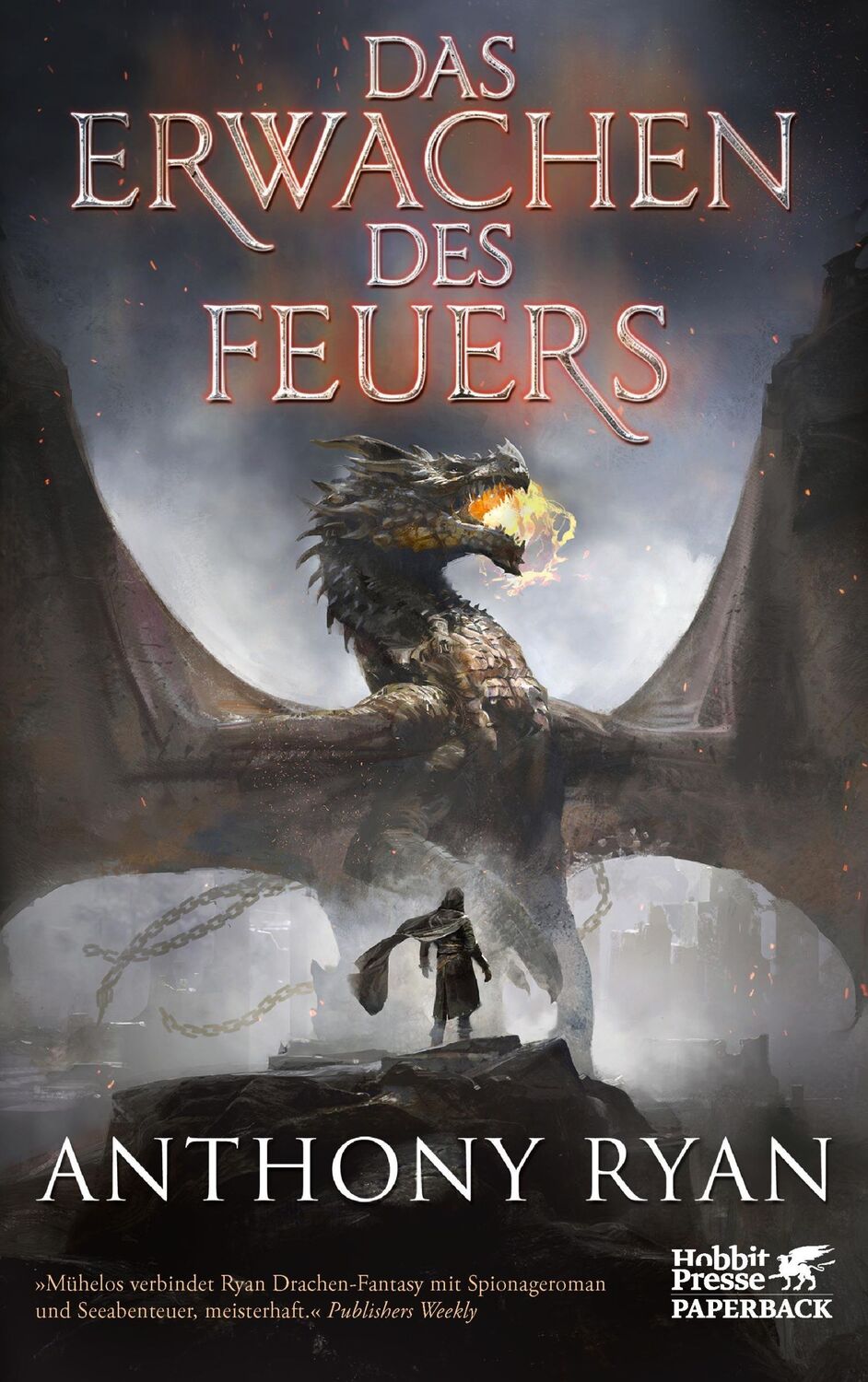 Cover: 9783608982428 | Das Erwachen des Feuers | Draconis Memoria 1 | Anthony Ryan | Buch