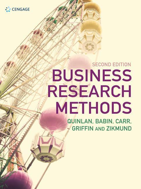 Cover: 9781473760356 | Business Research Methods | Barry Babin (u. a.) | Taschenbuch | 2019