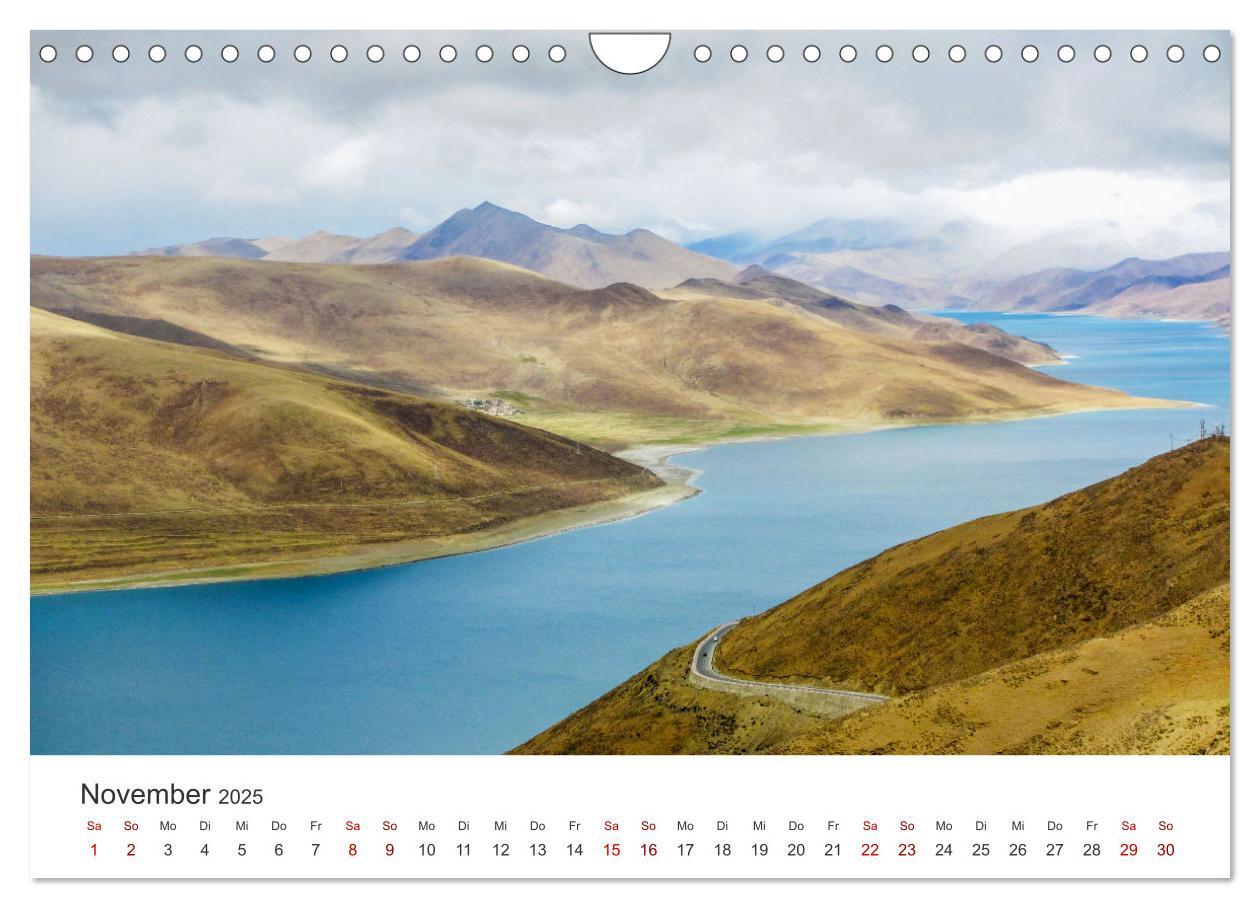 Bild: 9783435006540 | Tibet - Am Fuße des Mount Everest. (Wandkalender 2025 DIN A4 quer),...