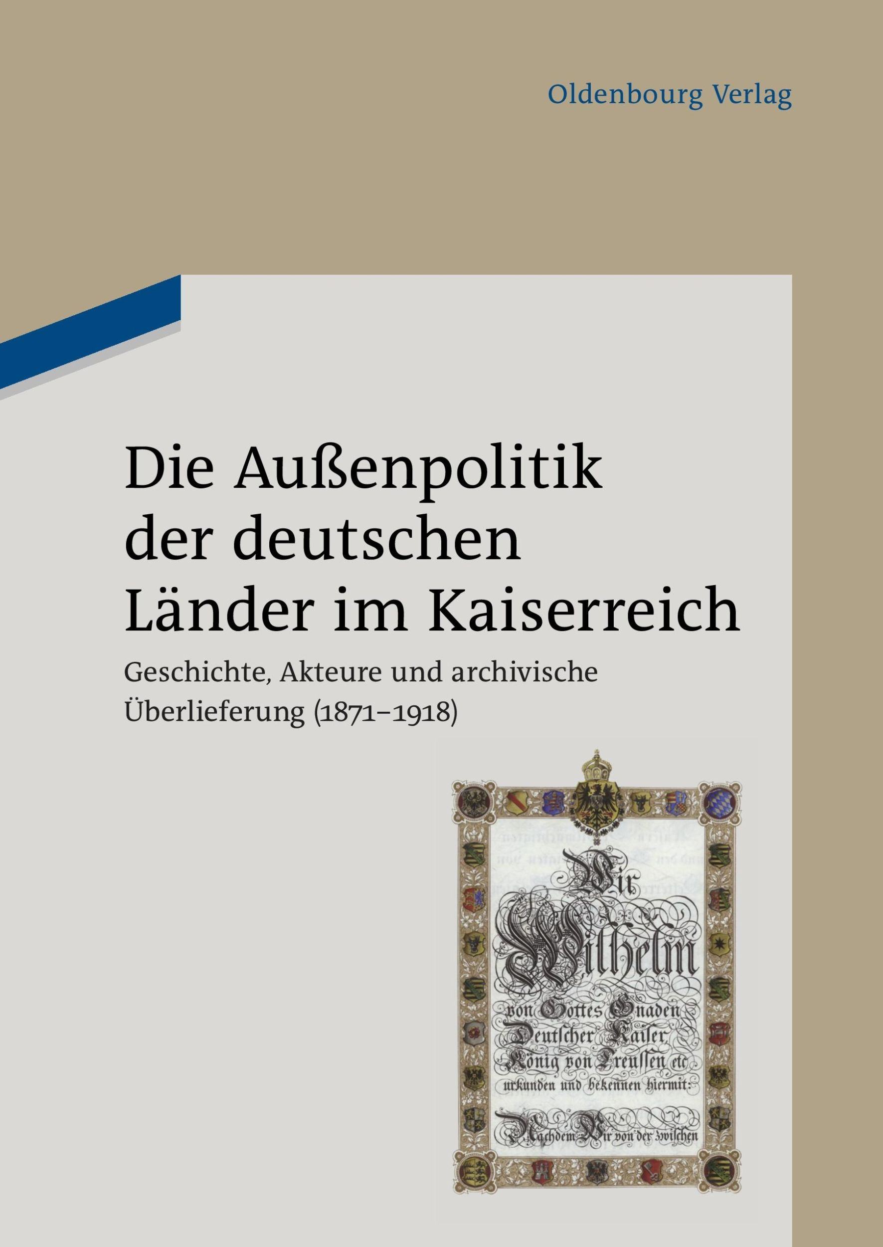 Cover: 9783486716375 | Die Außenpolitik der deutschen Länder im Kaiserreich | Buch | 184 S.