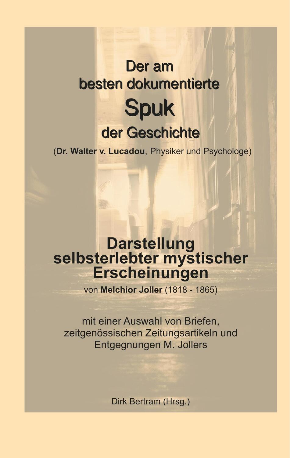 Cover: 9783751932677 | Der am besten dokumentierte Spuk der Geschichte (Dr. Walter v....