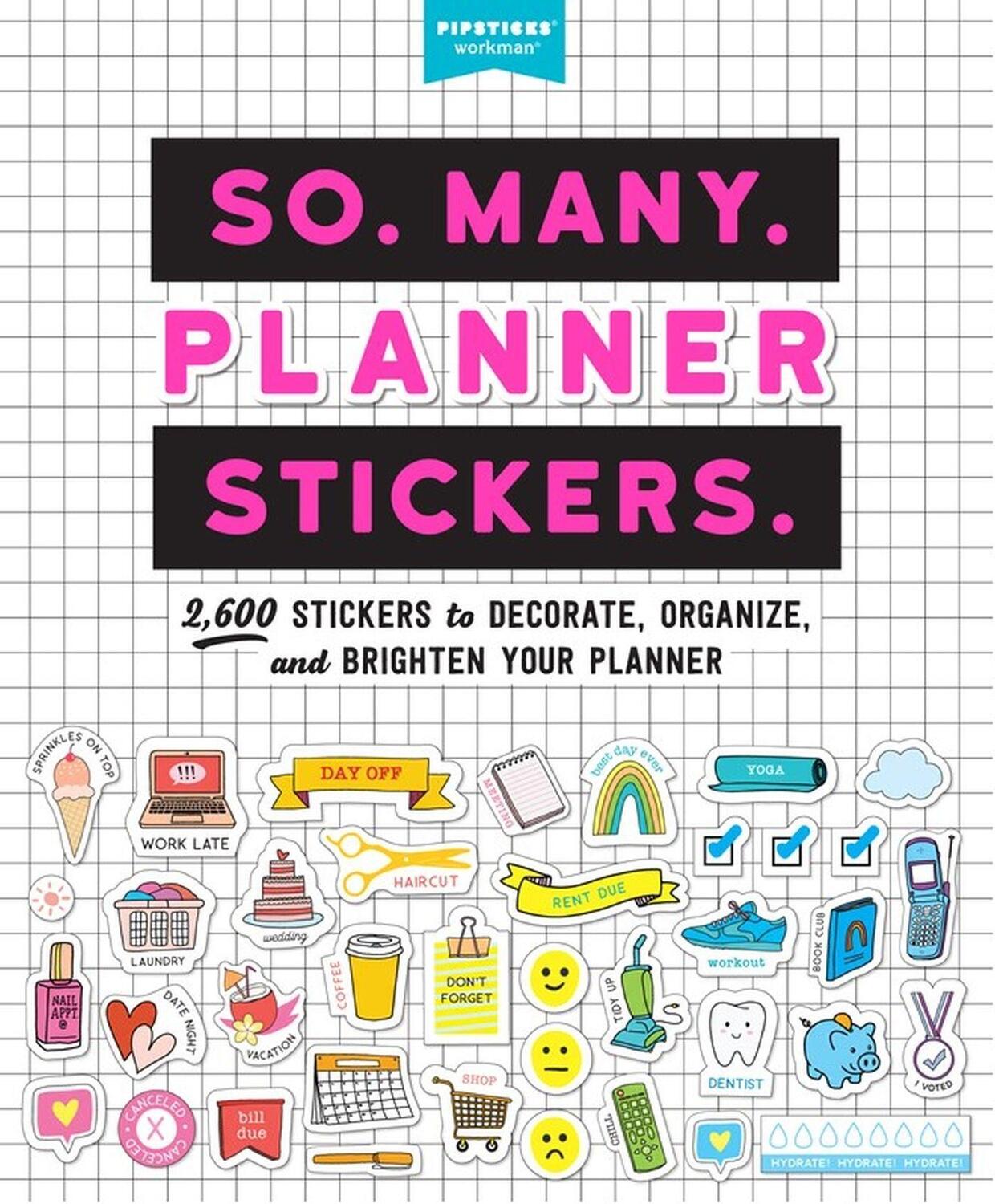 Cover: 9781523508150 | So. Many. Planner Stickers. | Pipsticks | Taschenbuch | Englisch