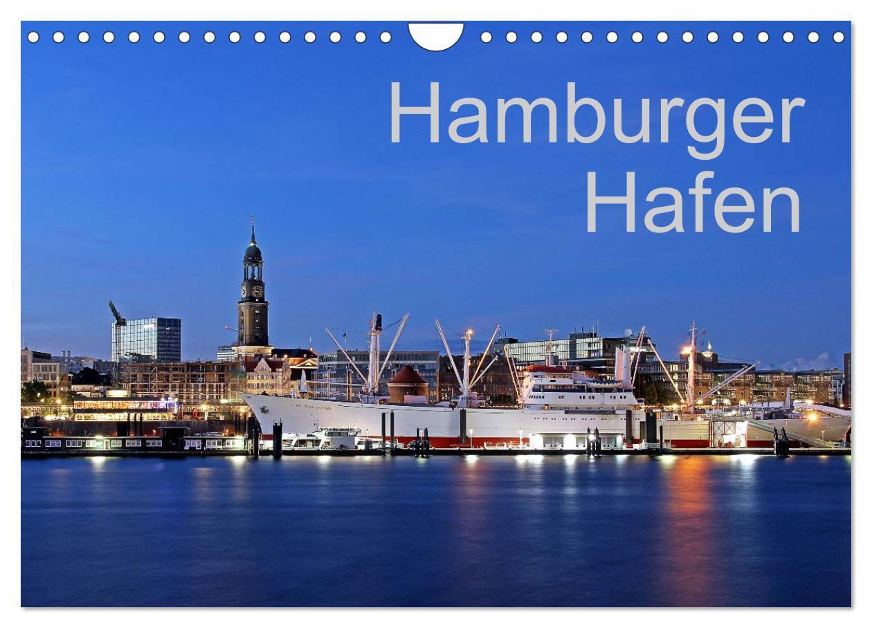 Cover: 9783383537646 | Hamburger Hafen (Wandkalender 2024 DIN A4 quer), CALVENDO...
