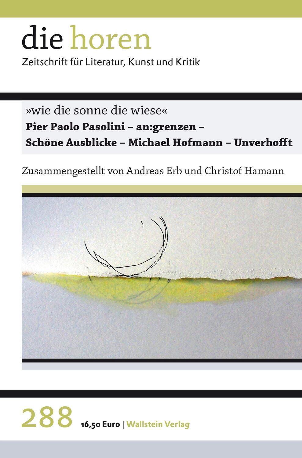 Cover: 9783835352490 | 'wie die sonne die wiese' | Andreas Erb (u. a.) | Taschenbuch | 295 S.