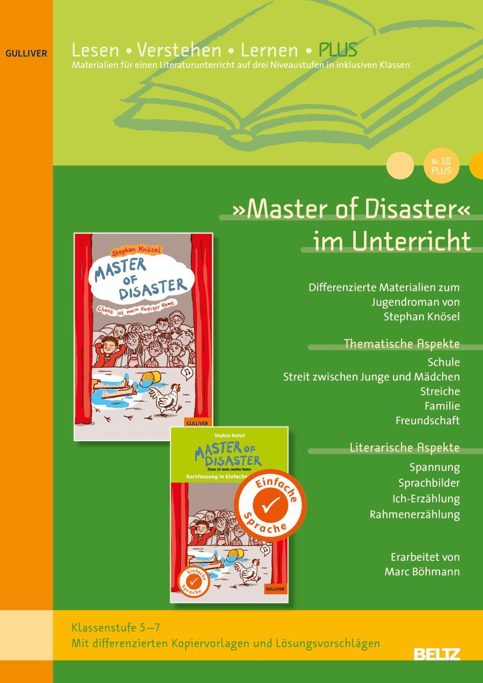 Cover: 9783407824271 | 'Master of Disaster' im Unterricht | Marc Böhmann | Broschüre | 48 S.
