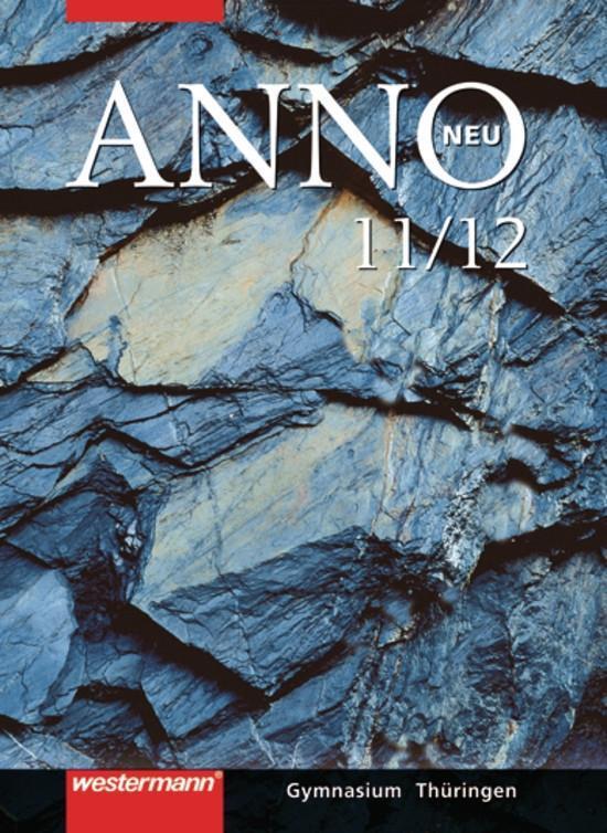Cover: 9783141110036 | ANNO 11/12. Schülerband. Sekundarstufe 2. Thüringen | Buch | Deutsch