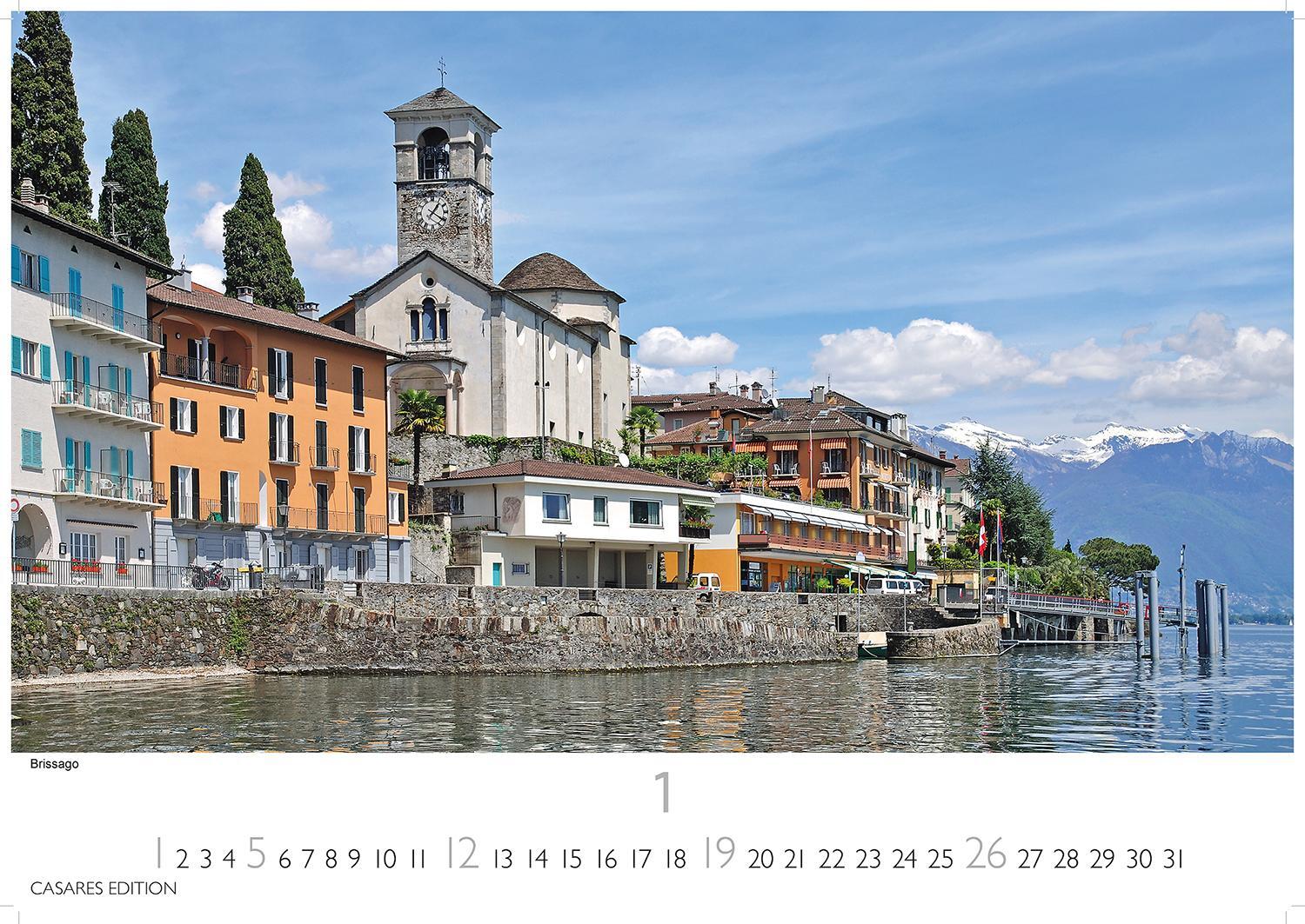 Bild: 9781835240090 | Lago Maggiore 2025 S 24x35 cm | Kalender | 14 S. | Deutsch | 2025