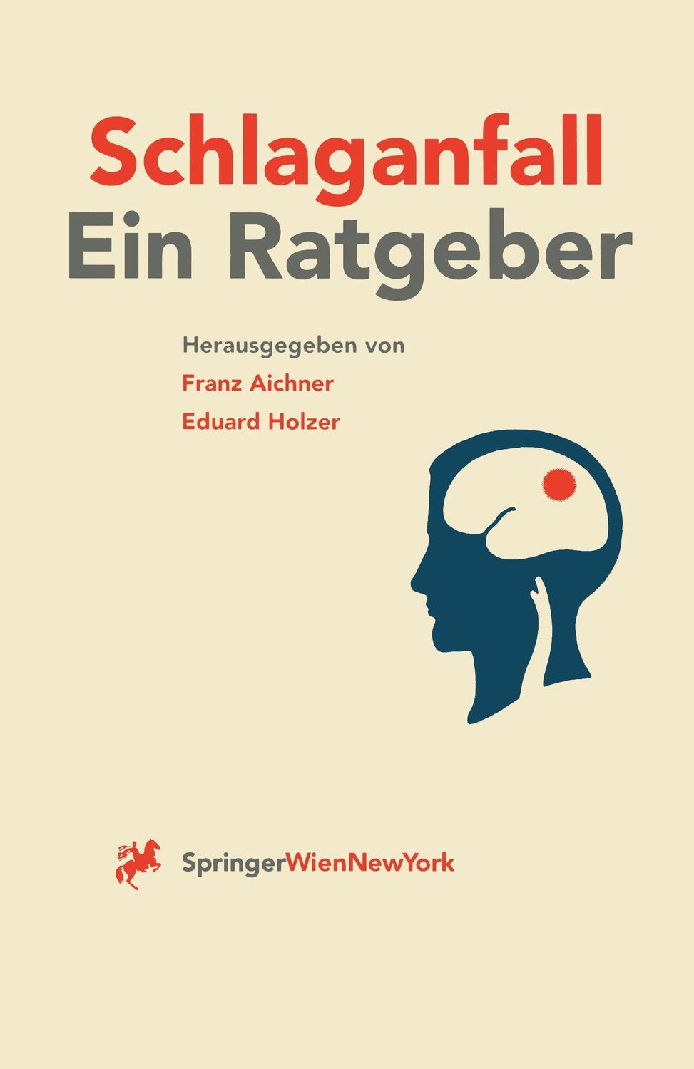 Cover: 9783211828519 | Schlaganfall | Eduard Holzer (u. a.) | Taschenbuch | Paperback | 1996