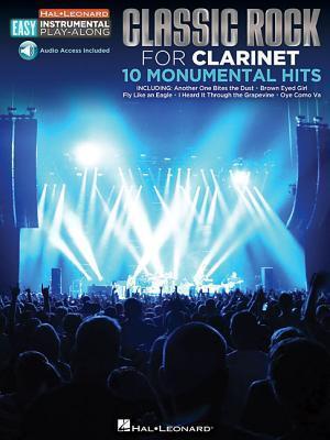 Cover: 9781480354470 | Classic Rock - 10 Monumental Hits: Clarinet Easy Instrumental...